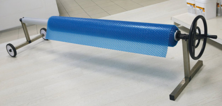 Aufroller für Solarplane mobil