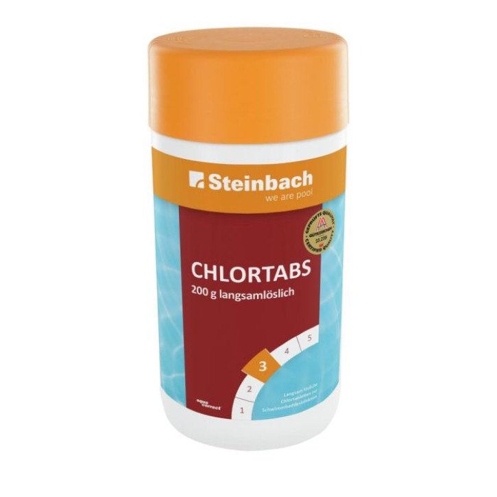 Chlortabs 200 g, 1 kg organisch Chlortabs 200 g, 1 kg organisch