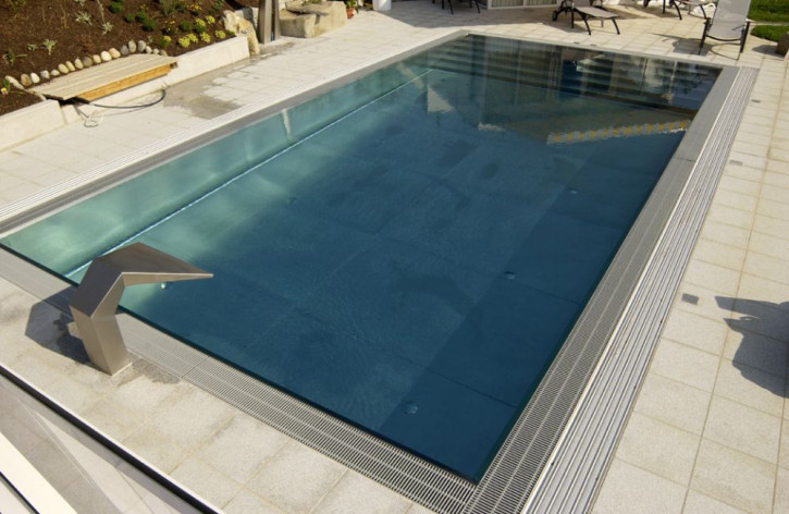 Edelstahlpool Infinity (Beckentiefe 130cm)