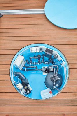 Technikschacht Oxy Plus (Deckel grau)